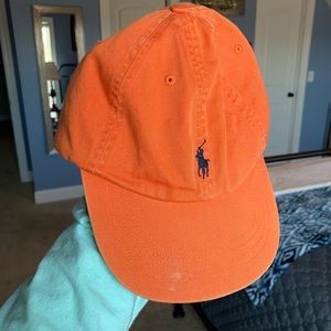Polo Ralph Lauren Cotton Chino Sports Cap, Orange